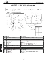 Preview for 40 page of Shop fox Shop fox M1008 Instruction Manual