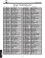 Preview for 54 page of Shop fox Shop fox M1008 Instruction Manual