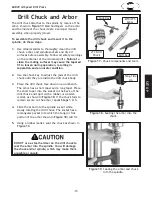 Предварительный просмотр 19 страницы Shop fox SHOP FOX M1039 Owner'S Manual