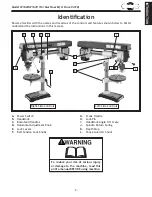 Предварительный просмотр 9 страницы Shop fox SHOP FOX W1669 Owner'S Manual