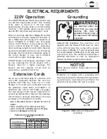 Preview for 11 page of Shop fox SHOP FOX W1678 Instruction Manual