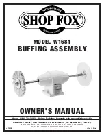 Shop fox SHOP FOX W1681 Owner'S Manual предпросмотр