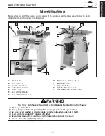 Preview for 5 page of Shop fox SHOP FOX W1701 Owner'S Manual