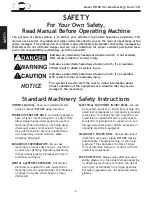 Preview for 8 page of Shop fox SHOP FOX W1740 Owner'S Manual