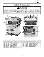 Предварительный просмотр 11 страницы Shop fox SHOP FOX W1754 Manual Insert