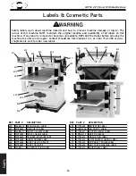 Предварительный просмотр 66 страницы Shop fox SHOP FOX W1754 Manual Insert