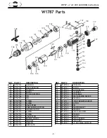 Предварительный просмотр 2 страницы Shop fox SHOP FOX W1787 Instruction Sheet