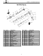 Предварительный просмотр 2 страницы Shop fox SHOP FOX W1790 Instruction Sheet