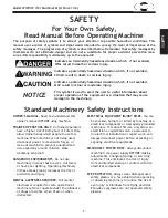 Preview for 9 page of Shop fox W1701W Owner'S Manual