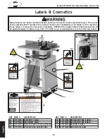 Preview for 52 page of Shop fox W1701W Owner'S Manual