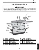 Preview for 92 page of Shop fox W1741H Manual