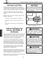 Предварительный просмотр 30 страницы Shop fox W1742SW Owner'S Manual