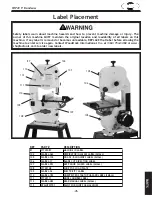 Предварительный просмотр 47 страницы Shop fox W1749 Owner'S Manual