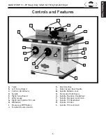 Предварительный просмотр 11 страницы Shop fox W1807 Owner'S Manual