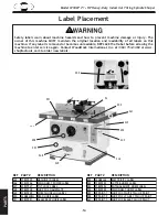 Preview for 60 page of Shop fox W1807 Owner'S Manual