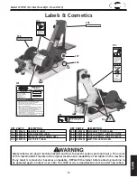 Предварительный просмотр 39 страницы Shop fox W1850 Owner'S Manual