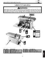 Предварительный просмотр 39 страницы Shop fox W1855 Owner'S Manual