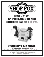 Shop fox W1871 Owner'S Manual preview