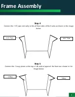 Preview for 9 page of SHOP INDOOR GOLF DIY Golf Simulator Enclosure Assembly Instructions & User Manual