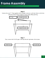 Preview for 10 page of SHOP INDOOR GOLF DIY Golf Simulator Enclosure Assembly Instructions & User Manual