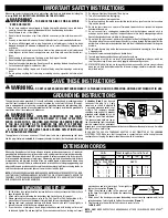 Preview for 2 page of Shop-Vac 12R Series User Manual