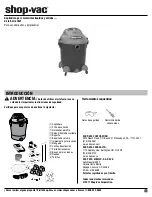 Предварительный просмотр 17 страницы Shop-Vac 16LT Series Manual