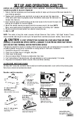 Предварительный просмотр 7 страницы Shop-Vac 24LSR Series User Manual