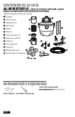 Предварительный просмотр 27 страницы Shop-Vac 5760611 User Manual