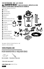 Предварительный просмотр 27 страницы Shop-Vac 5761311 User Manual