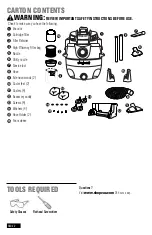 Предварительный просмотр 3 страницы Shop-Vac 5801611 User Manual