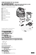 Предварительный просмотр 26 страницы Shop-Vac 5872511 User Manual