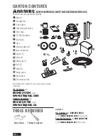 Предварительный просмотр 3 страницы Shop-Vac 5910411 User Manual