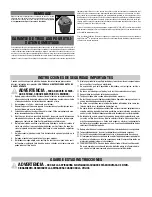 Preview for 6 page of Shop-Vac 85S series User Manual