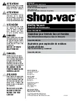 Shop-Vac 86L User Manual предпросмотр