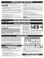 Preview for 2 page of Shop-Vac 87P series User Manual