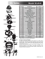 Shop-Vac 92L650C Specification предпросмотр