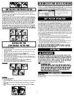 Preview for 7 page of Shop-Vac 9520210 User Manual