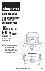 Shop-Vac 9752711 User Manual preview