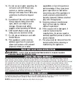 Preview for 2 page of Shop-Vac AM425-HV User Manual