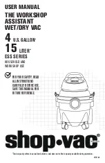 Shop-Vac ESS Series User Manual preview