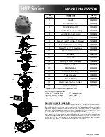 Shop-Vac H87S550A Specification preview