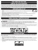 Preview for 2 page of Shop-Vac MC12V1800 User Manual