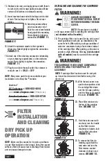 Preview for 7 page of Shop-Vac SEP SERIES User Manual