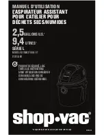 Предварительный просмотр 11 страницы Shop-Vac SERIES L User Manual