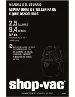 Предварительный просмотр 22 страницы Shop-Vac SERIES L User Manual