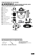 Preview for 27 page of Shop-Vac SH14-C350 User Manual