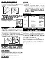 Preview for 3 page of Shop-Vac Shop-Sweep 405EDI-A Series User Manual