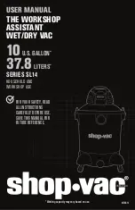 Preview for 1 page of Shop-Vac SL14 SERIES User Manual