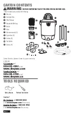 Preview for 3 page of Shop-Vac SL14 SERIES User Manual