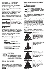 Preview for 7 page of Shop-Vac SL14 SERIES User Manual